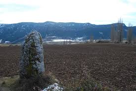 Menhir de Merli en el valle del Isabena